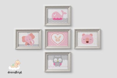 cute animals - pictures for child’s room