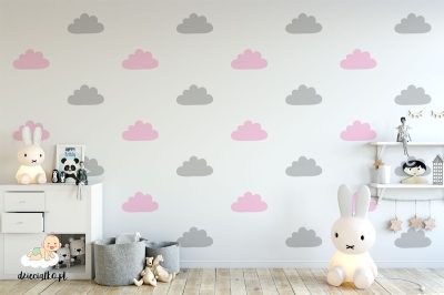 colorful clouds - wall stickers for child’s room