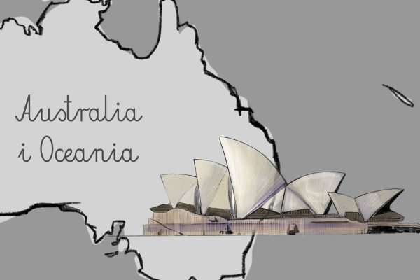 worth visiting buildings on the world map - children’s wall mural