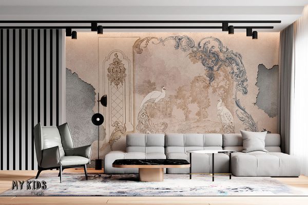 rococo - wall mural