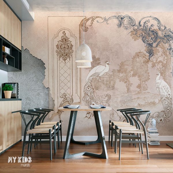 rococo - wall mural