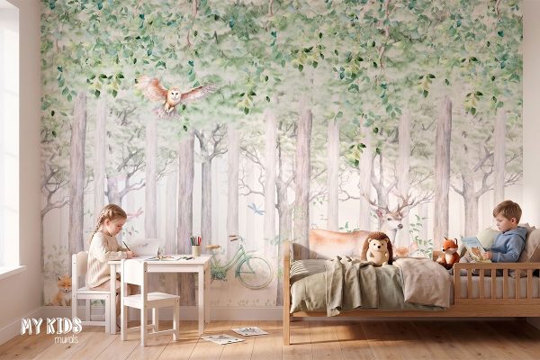 Wall mural Summer Forest